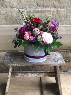 The Bluebell Valentines Hat Box