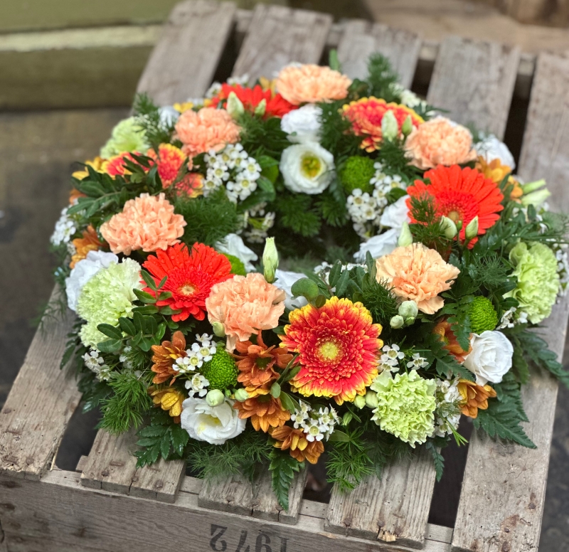 Mixed Flower Wreath