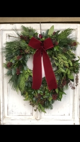 Heart Door Wreath