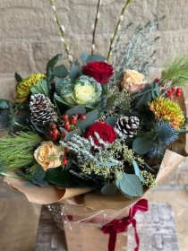 The Bluebell Florist Choice Christmas Bouquet